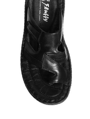 red chief black casual slippers - 12337664 - Standard Image - 4