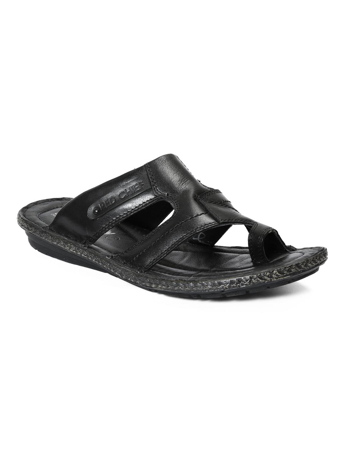 red chief black casual slippers - 12337664 - Zoom Image - 1