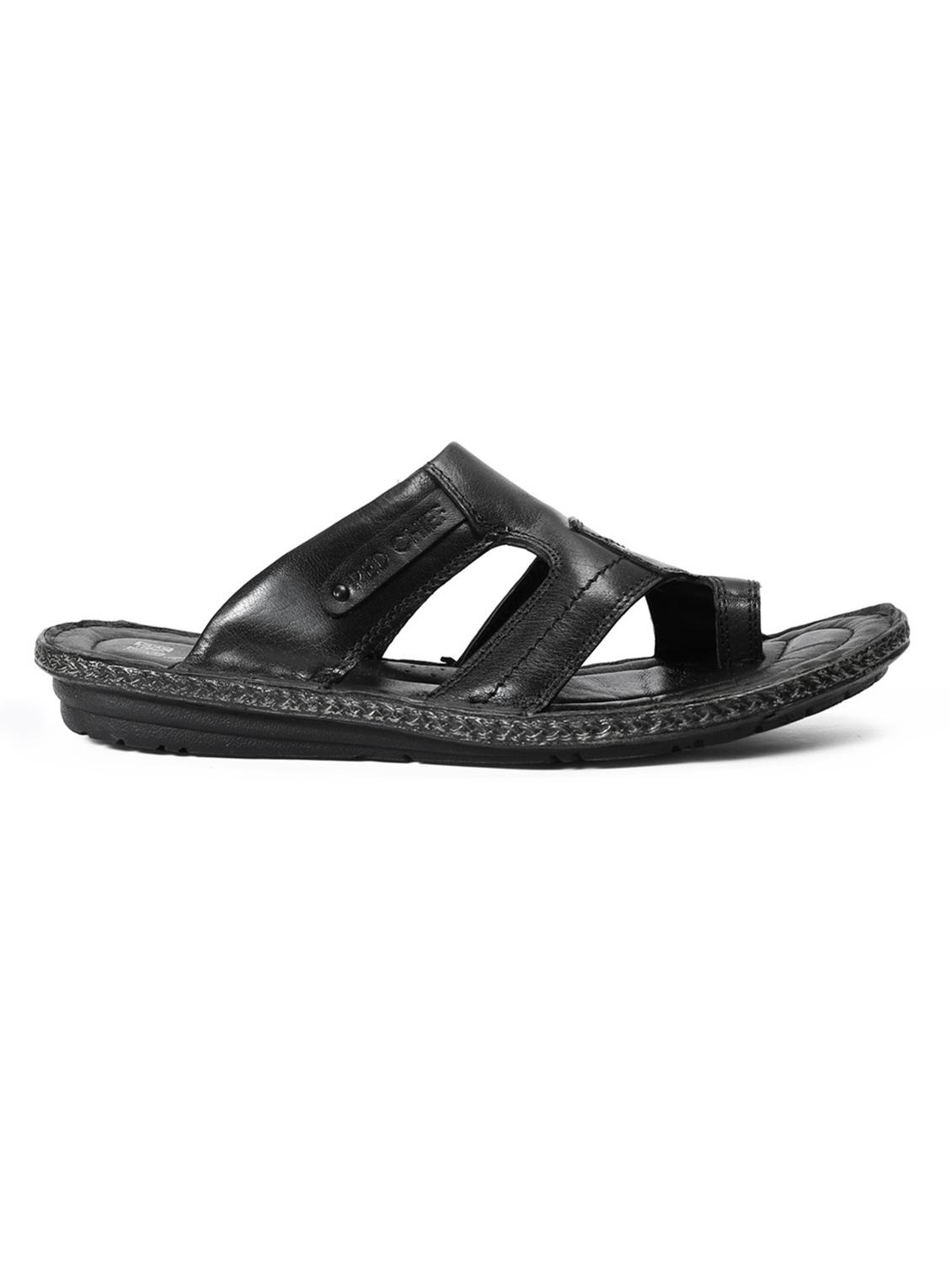 red chief black casual slippers - 12337664 - Zoom Image - 2