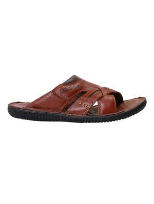 red chief tan casual slipper - 12337679 - Standard Image - 2