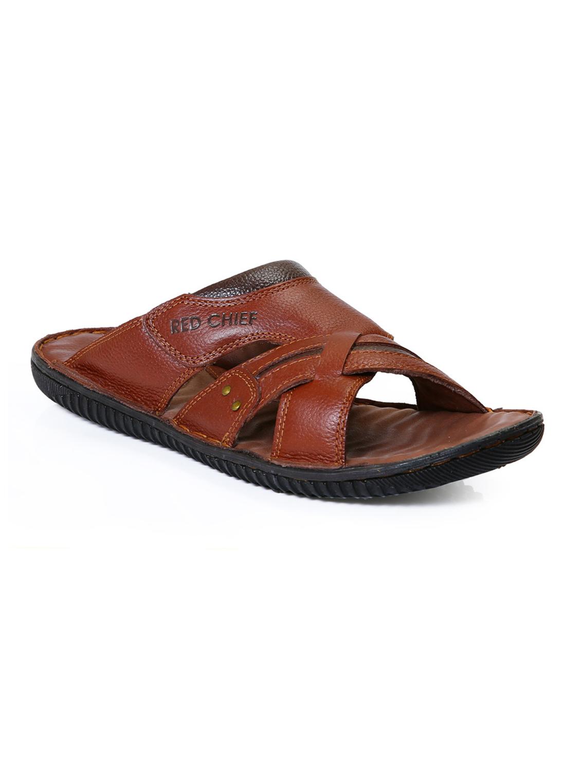 red chief tan casual slipper - 12337679 - Zoom Image - 1