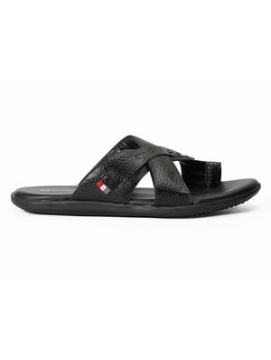 red chief black casual slippers - 12337685 - Standard Image - 2