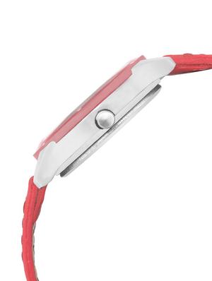 red analogue wrist watch - 12338007 - Standard Image - 2