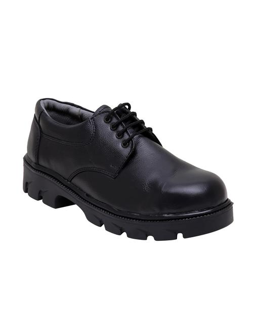 black leather lace up boot - 12340968 - Standard Image - 1