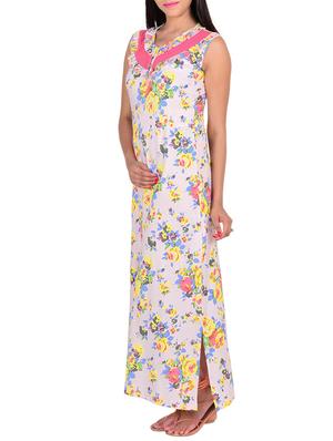 pink cotton nighty - 12342548 - Standard Image - 2