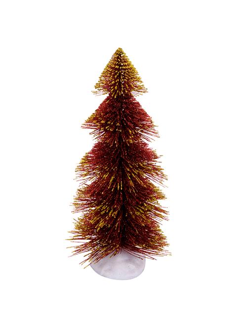 enticing maroon with gold spread decorative christmas tree - 12343445 - Standard Image - 1