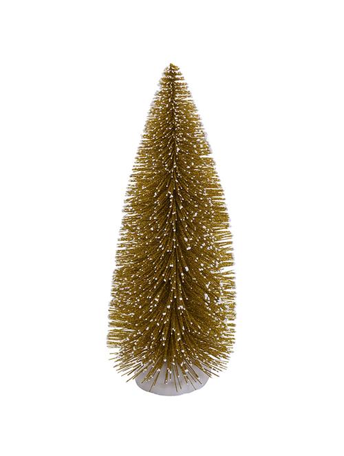 golden decorative christmas tree showpiece - 12343452 - Standard Image - 1