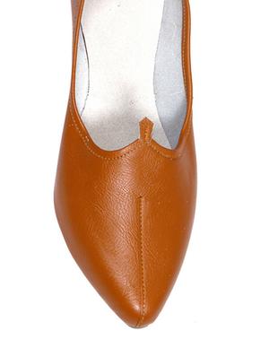 tan synthetic slip on jutis - 12347741 - Standard Image - 4