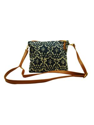 multi printed cotton sling bag - 12347785 -  Standard Image - 1