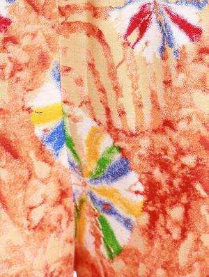 orange viscose palazzos - 12353667 - Standard Image - 4