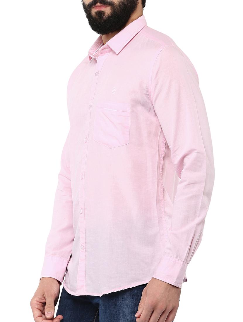 blue linen casual shirt - 12355840 - Zoom Image - 2