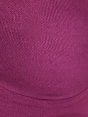 purple cotton regular bra - 12358072 - Standard Image - 4