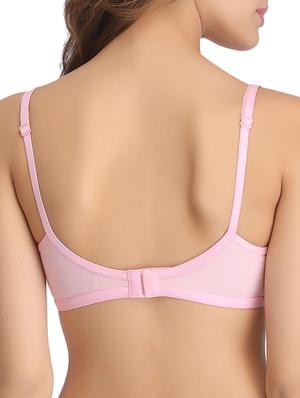 bow patch solid bra - 12358086 - Standard Image - 3