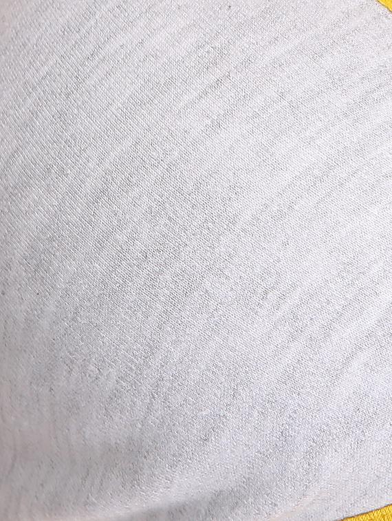 grey cotton regular bra - 12358089 - Zoom Image - 4