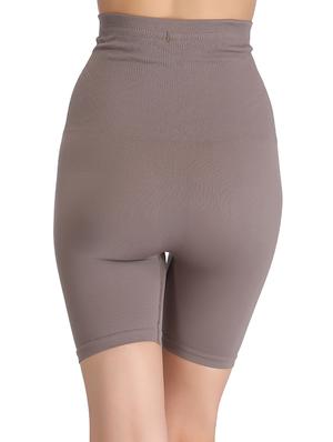 grey nylon shaper thighs shapewear - 12358144 - Standard Image - 3