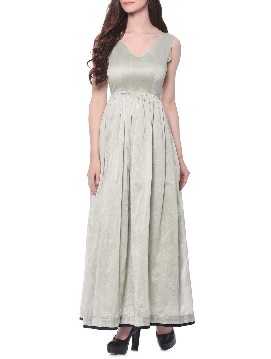 grey gown dress - 12362771 - Zoom Image - 2
