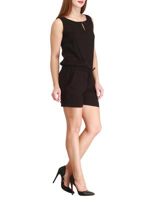 keyhole neck drawstring romper - 12365081 - Standard Image - 2