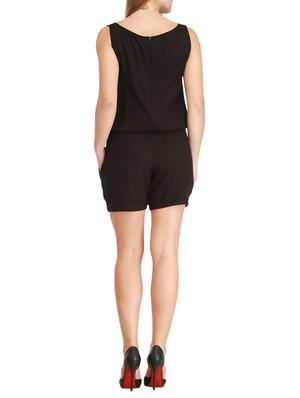 keyhole neck drawstring romper - 12365081 - Standard Image - 3
