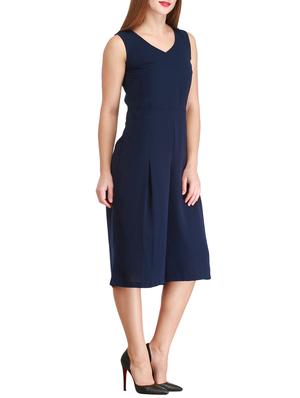 pocket detail plaeted jumpsuit - 12365082 - Standard Image - 2