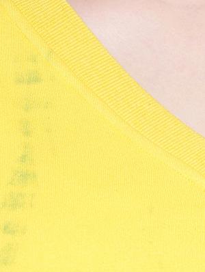 yellow fleece tie and dye sweatshirt - 12369817 - Standard Image - 6