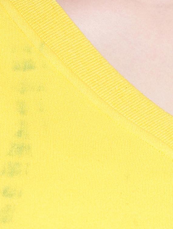 yellow fleece tie and dye sweatshirt - 12369817 - Zoom Image - 6