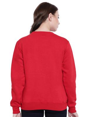 red fleece sweatshirt - 12369833 - Standard Image - 4