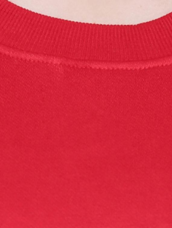 red fleece sweatshirt - 12369833 - Zoom Image - 6