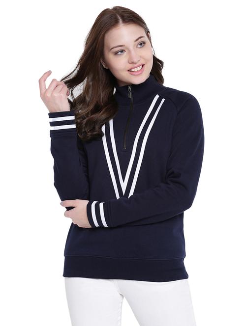 black fleece sweatshirt - 12369838 - Standard Image - 1