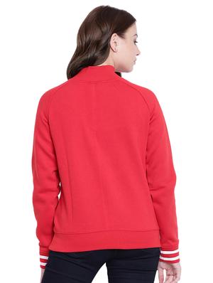red fleece sweatshirt - 12369839 - Standard Image - 4