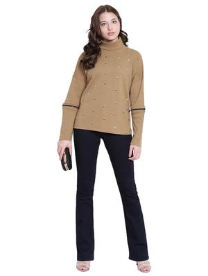 brown cotton sweatshirt - 12369848 - Standard Image - 5