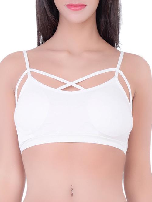 lightly padded cage bra - 12372287 - Standard Image - 1