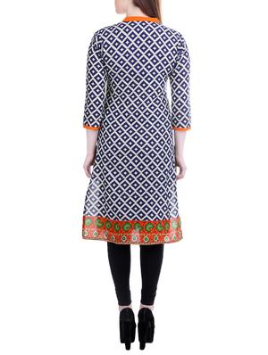 multi colored cotton combos kurta - 12372757 - Standard Image - 3