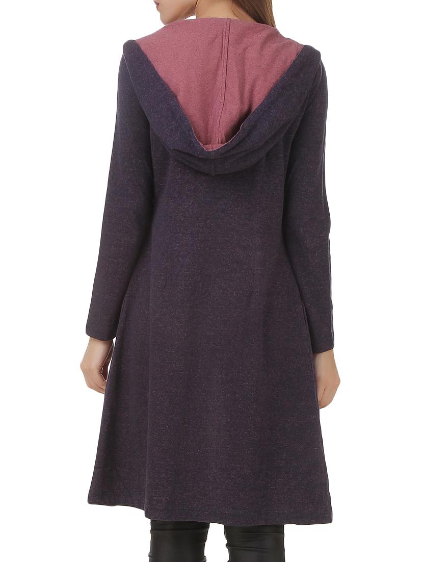 drawstring detail hooded shrug - 12375430 - Zoom Image - 3