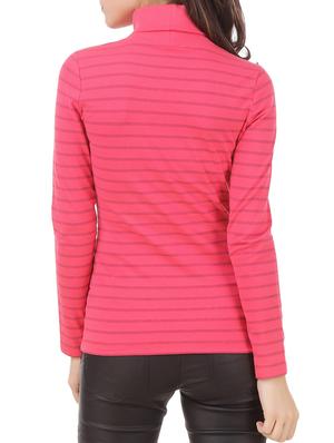 pink cotton striped pullover - 12375452 - Standard Image - 3