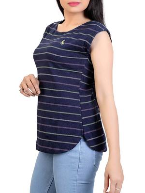 blue cotton top - 12375945 - Standard Image - 2