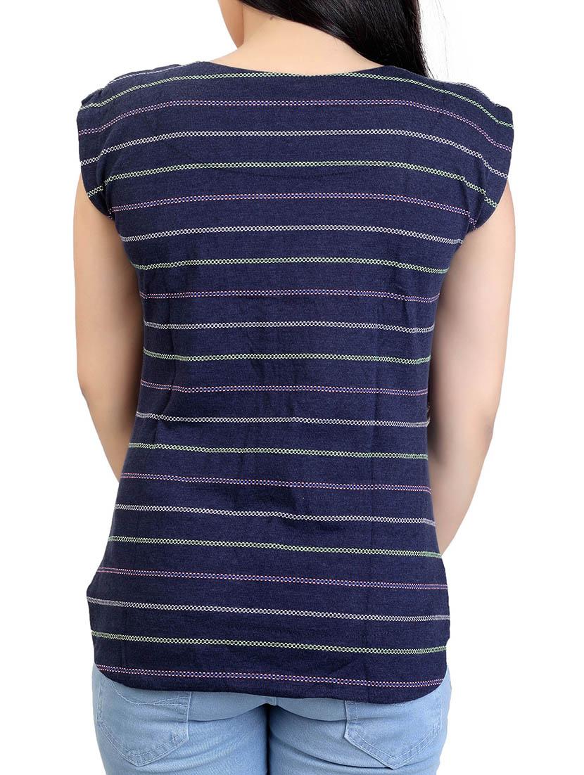 blue cotton top - 12375945 - Zoom Image - 3