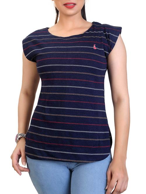 blue cotton top - 12375947 - Standard Image - 1