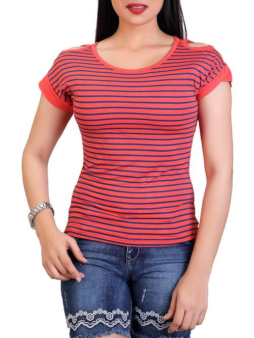 red viscose top - 12376360 - Very Small Image - 1