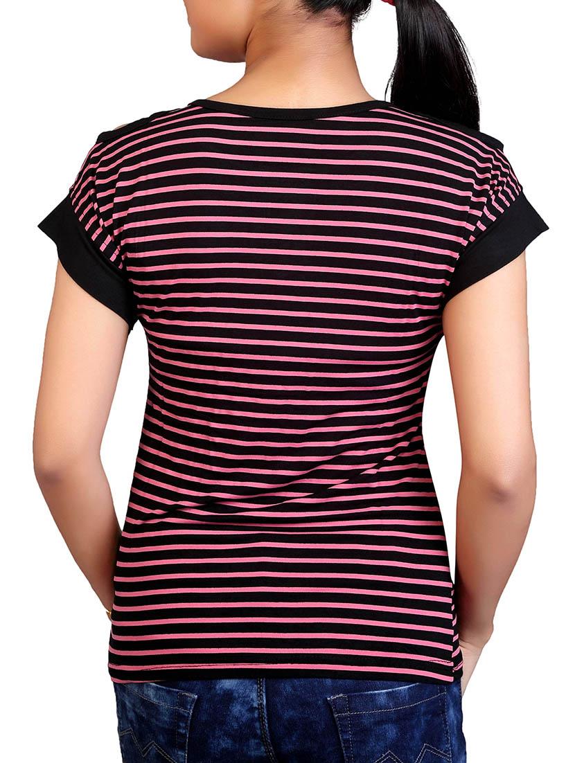 black viscose top - 12376365 - Zoom Image - 3