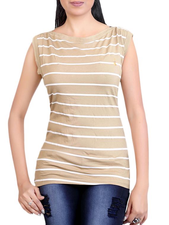 beige viscose top - 12376381 - Zoom Image - 1