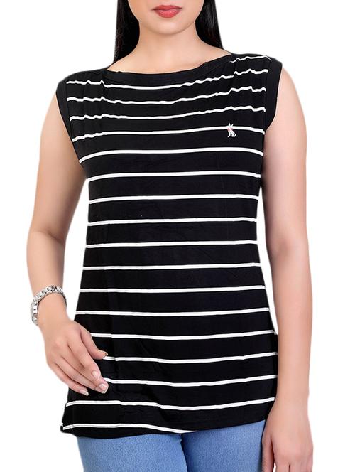 black viscose top - 12376384 - Standard Image - 1