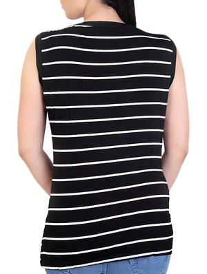 black viscose top - 12376384 - Standard Image - 3