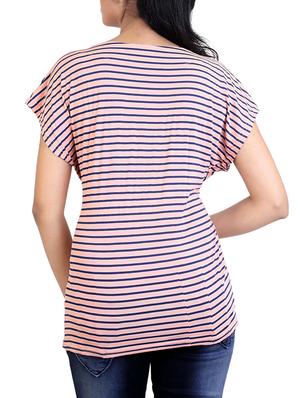 orange viscose top - 12376853 - Standard Image - 3
