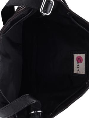 black and white printed canvas bag - 1237928 - Standard Image - 3