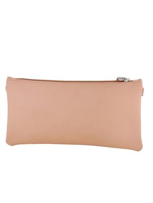pink leatherette cutwork handbag and clutch combo - 12379318 - Standard Image - 4