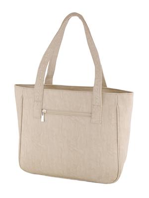 white leatherette handbag - 12379464 - Standard Image - 2
