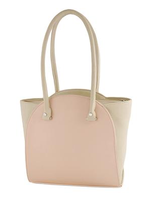 light pink leatherette handbag - 12379512 - Standard Image - 2