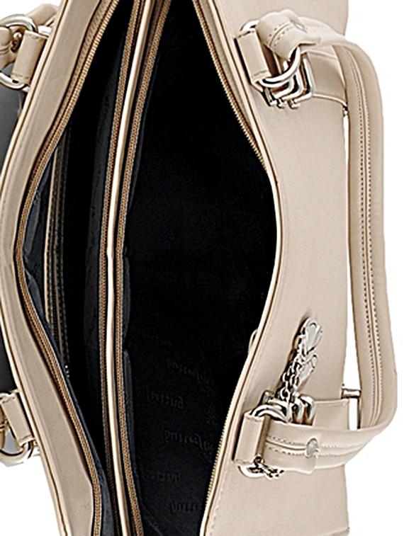 white leatherette handbag - 12379523 - Zoom Image - 3