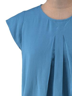 solid teal viscose top - 1238557 - Standard Image - 4