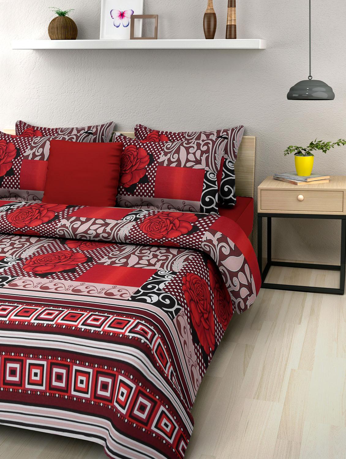 double bedsheet with 2 pillow covers - 1238772 - Zoom Image - 1